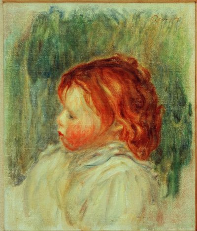 çocuk portresi by Pierre Auguste Renoir