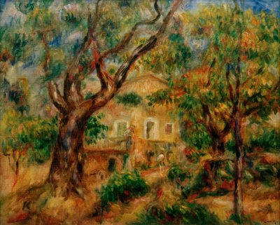 La Ferme aux Collettes by Pierre Auguste Renoir