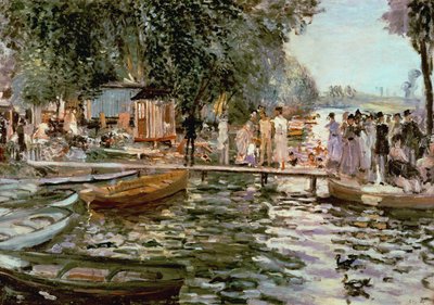 La Grenouiller by Pierre Auguste Renoir