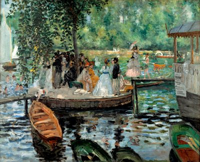 La Grenouillère by Pierre Auguste Renoir