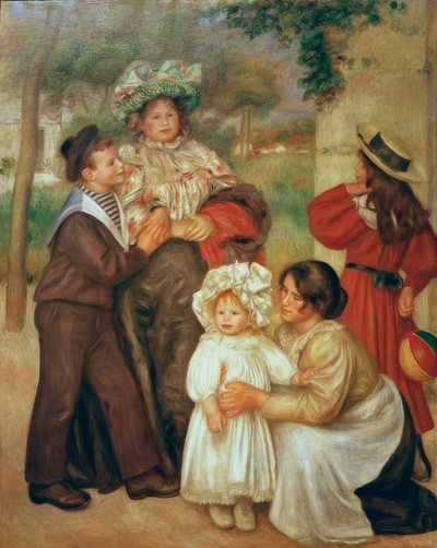 Sanatçının ailesi by Pierre Auguste Renoir