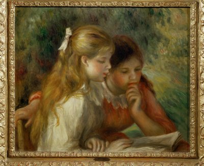 Okuma ... by Pierre-Auguste Renoir