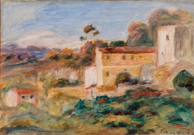 Manzara by Pierre Auguste Renoir