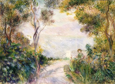 Manzara, Yolun Sonu by Pierre Auguste Renoir