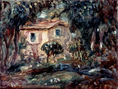 Manzara. Le Cannet, 1902. by Pierre Auguste Renoir