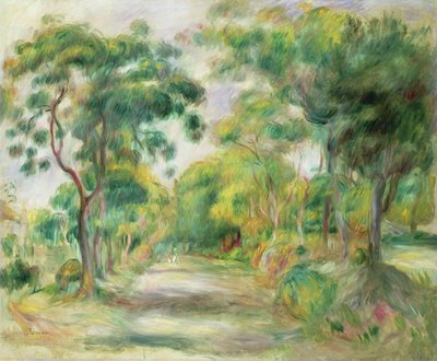 Midi Manzarası (tuval üzerine yağlı boya) by Pierre Auguste Renoir