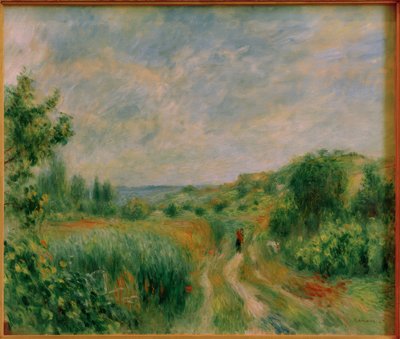 Essoyes yakınlarındaki manzara by Pierre Auguste Renoir