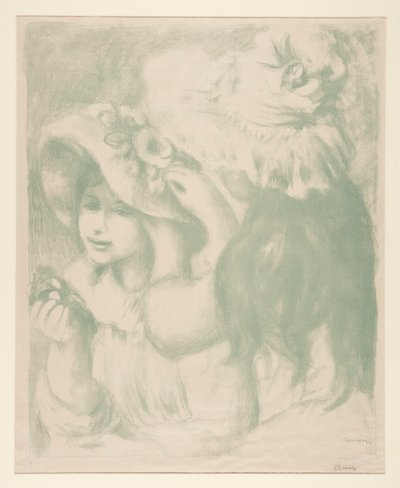 Le Chapeau ?pingl? (Sabitlenmiş Şapka) by Pierre Auguste Renoir