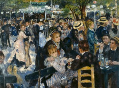 Moulin de la Galette by Pierre Auguste Renoir