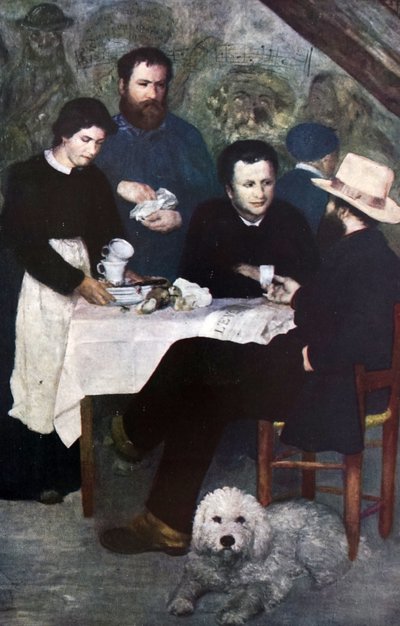 Anne Antony Bourron-Marlotte Kabaresi by Pierre Auguste Renoir