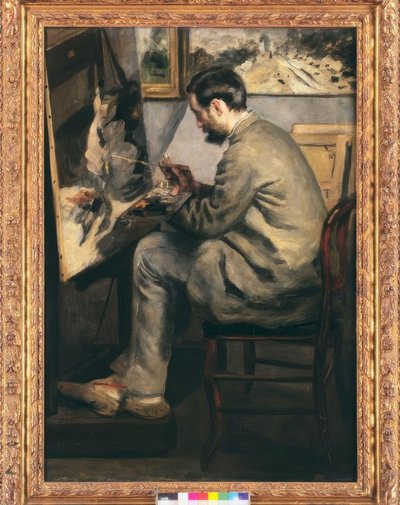 Uzanmış kanatlı balıkçıl by Pierre Auguste Renoir