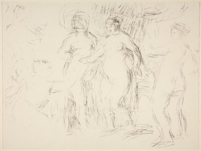 Yıkananlar by Pierre Auguste Renoir