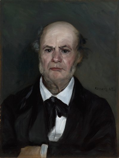 Léonard Renoir, Sanatçının Babası by Pierre Auguste Renoir