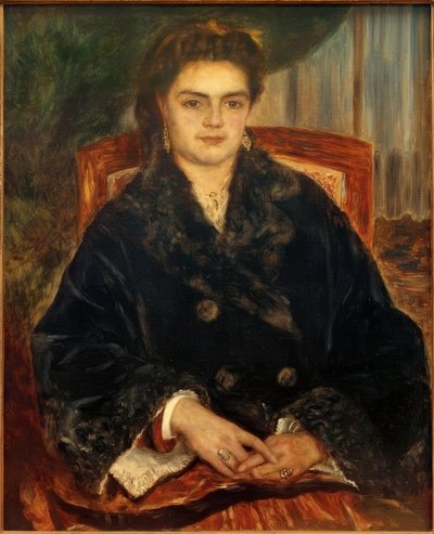 Bayan Edouard Bernier by Pierre Auguste Renoir