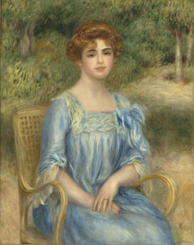 Madam Gaston Bernheim de Villers, nee Suzanne Adler, 1901 by Pierre Auguste Renoir