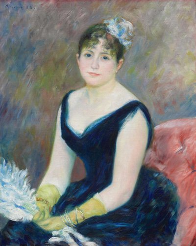 Madam Leon Clapisson, 1883 by Pierre Auguste Renoir