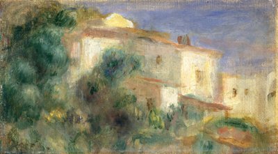 Postane, Cagnes, 1906-1907. by Pierre Auguste Renoir