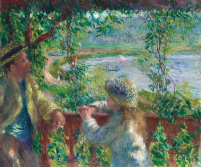 Gölün Yakınında by Pierre-Auguste Renoir