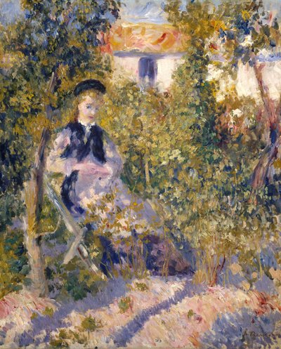 Bahçedeki Nini by Pierre Auguste Renoir