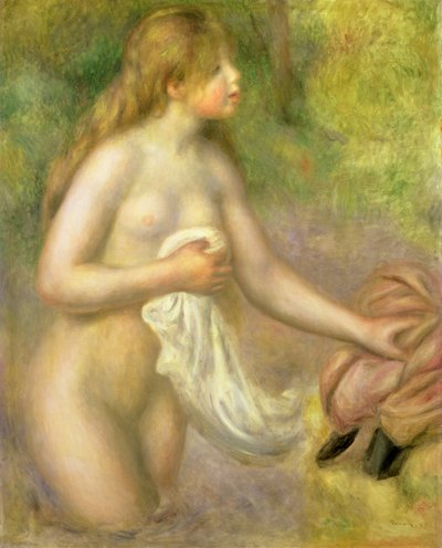 çıplak içinde brook by Pierre Auguste Renoir