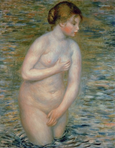 Suda Çıplak, 1888 by Pierre Auguste Renoir