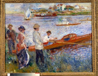 Chatou'da kürekçiler by Pierre Auguste Renoir