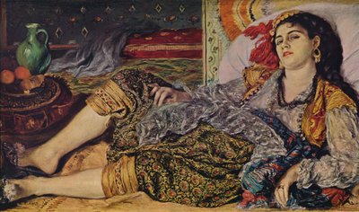 Odalık, 1870. by Pierre Auguste Renoir