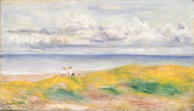 Kayalıklarda, 1880 by Pierre Auguste Renoir