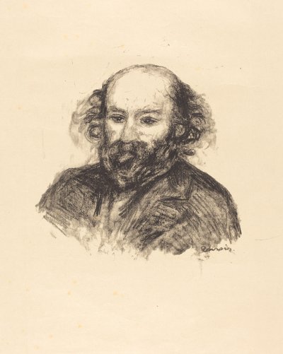 Paul Cezanne, 1902. by Pierre Auguste Renoir