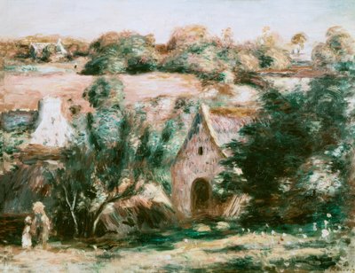 Britanya manzarası by Pierre Auguste Renoir