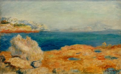 Kıyı manzarası by Pierre Auguste Renoir