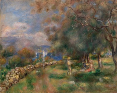 Saint-Jean Yarımadası by Pierre Auguste Renoir