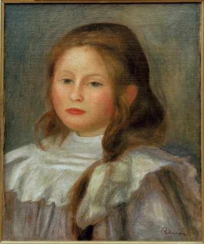 Bir çocuğun portresi by Pierre Auguste Renoir
