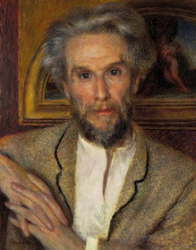 Chocquet portresi by Pierre Auguste Renoir