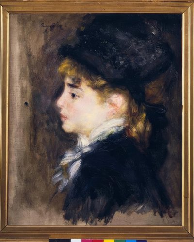 Portre Margot dedi by Pierre Auguste Renoir