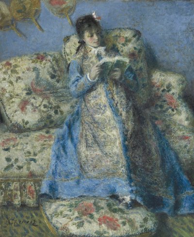 Madam Monet'in Portresi by Pierre Auguste Renoir