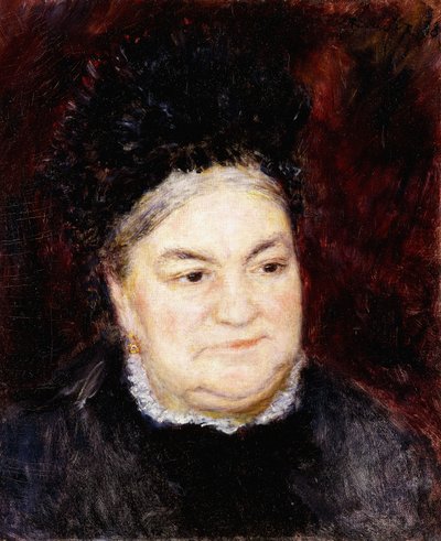 Yaşlı Kadın Portresi by Pierre Auguste Renoir