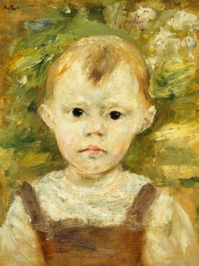 Küçük Bir Çocuğun Portresi; Küçük Bir Çocuğun Portresi, 1880 dolayları by Pierre Auguste Renoir