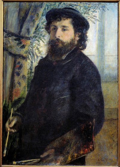 Ressam Claude Monet (1840-1926) Portresi Pierre Auguste Renoir (1841-1919) 1875 Güneş. 0,85x0,6 m Paris, musee d