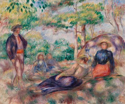 Çimlerde Dinlenmek by Pierre Auguste Renoir
