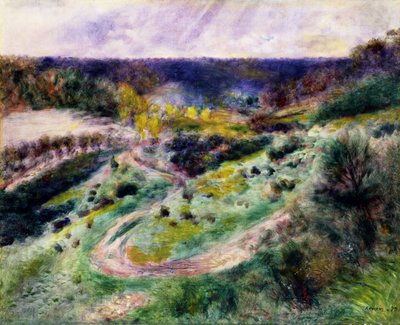 Wargemont Yolu by Pierre-Auguste Renoir