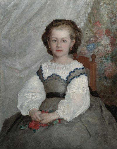 Romaine Lacaux, 1864 by Pierre Auguste Renoir