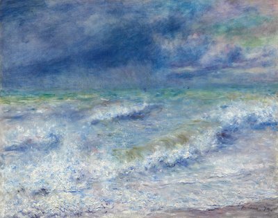 Deniz manzarası, 1879. by Pierre Auguste Renoir