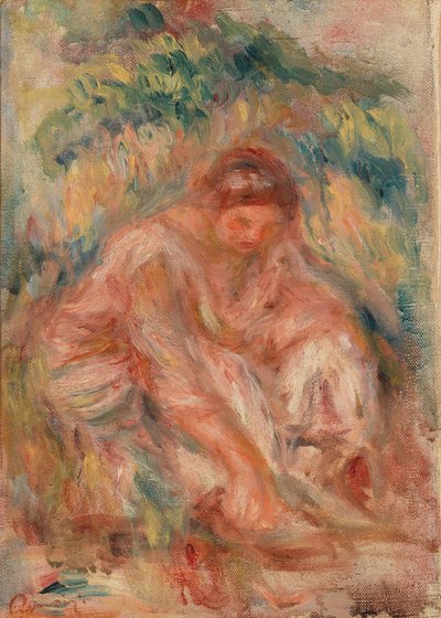 Bir Kadının Kroki by Pierre Auguste Renoir