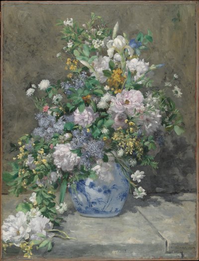 Bahar Buketi, 1866 by Pierre Auguste Renoir