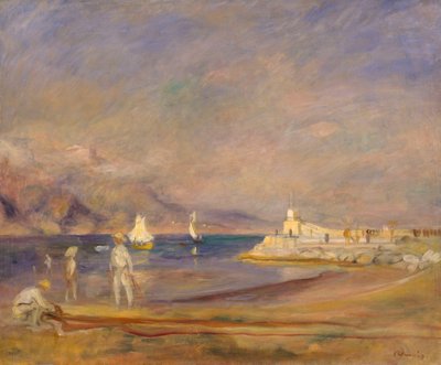 St. Tropez, Fransa, 1898-1900 by Pierre Auguste Renoir