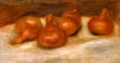 Nar ile natürmort by Pierre Auguste Renoir