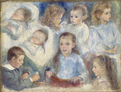Başkan Çalışmaları by Pierre Auguste Renoir