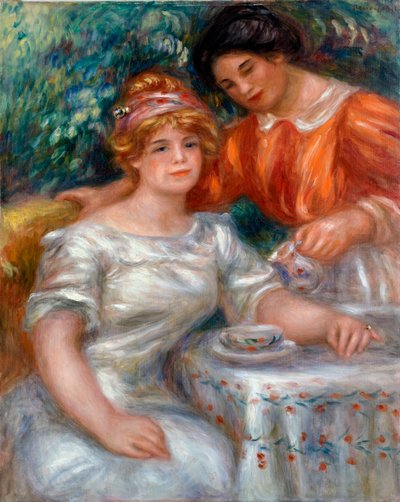 Çay Saati by Pierre-Auguste Renoir