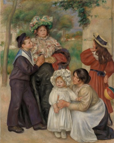 Sanatçının Ailesi by Pierre Auguste Renoir
